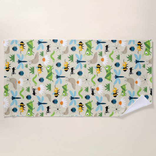 ruggen strandlaken (Voorkant)