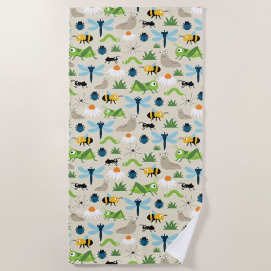 ruggen strandlaken (Voorkant)