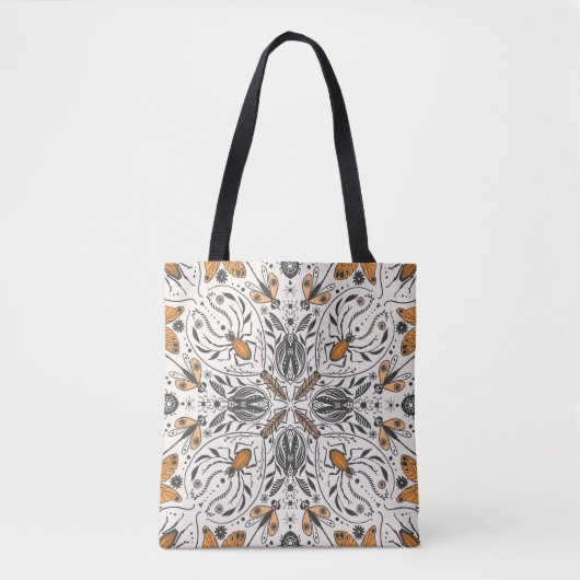 ruggen tote bag (Voorkant)