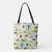 ruggen tote bag (Achterkant)