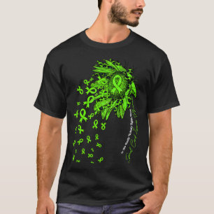 Ruggenmergletsels Bewustzijn zonnebloem niemand fi T-shirt