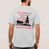 Ruggenziften T-Shirt (Achterkant)