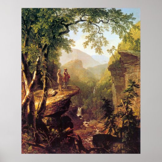 Ruggenziften van Asher Brown Durand Poster (Voorkant)