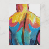 Rugger Man Broad back Briefkaart (Voorkant)