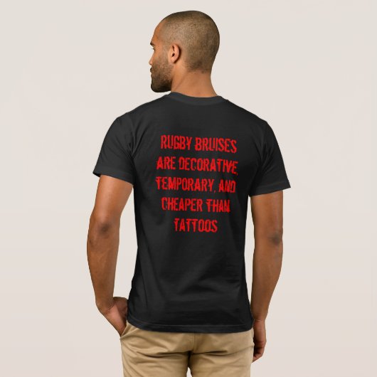 Rugger T-shirt (Achterkant volledig)