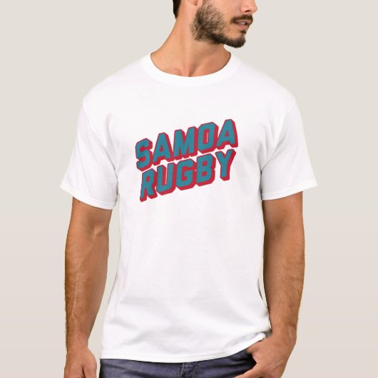 Ruggershirts Samoa Rugby T-shirt (Voorkant)