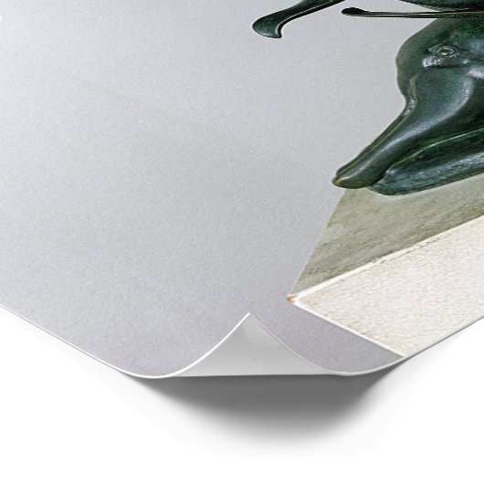 Ruggiero en Angelica Poster (Hoek)