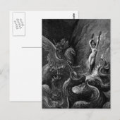 Ruggiero Rescuing Angelica door Gustave Doré Briefkaart (Voorkant / Achterkant)