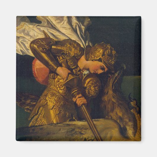 Ruggiero Rescuing Angelica Magneet (Voorkant)