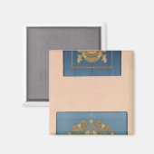 Rugleuningen van Lyon, 1811 Magneet (Voorkant / Achterkant)