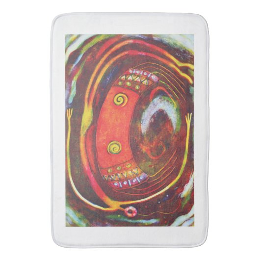 "Rugman" Bath Mat (Voorkant Verticaal)