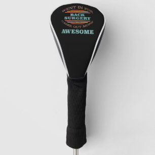 Rugoperatie herstel Humor Golfheadcover