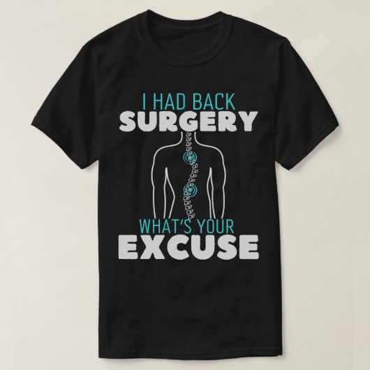 Rugoperatie T-shirt (Design voorkant)