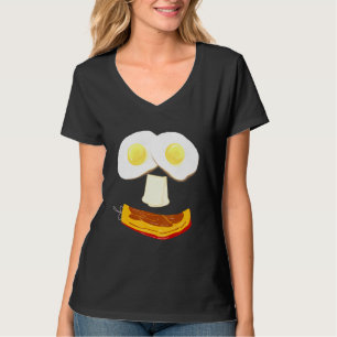 Rugpijn en scheuren van eieren bij lage koolhydrat t-shirt