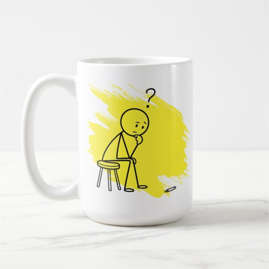 Rugpijn Humor Aangepaste Conditie Fun Koffiemok (Links)