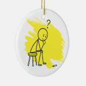 Rugpijn Humor Aangepaste Conditie Fun Ornament (Rechts)
