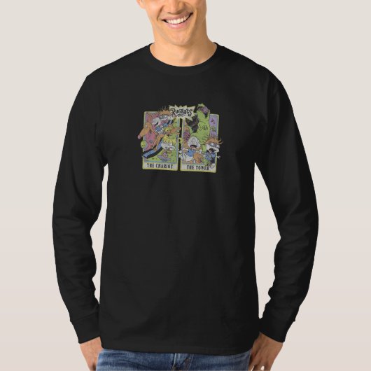 Rugrats Chariot and Tower Panel Group Shot Premium T-shirt (Voorkant)