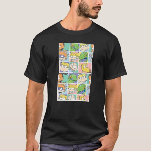 Rugrats-groepspanelen T-shirt (Voorkant)