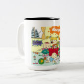 Rugrats Nickelodeon Accessoires Tweekleurige Koffiemok (Voorkant links)
