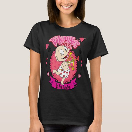 Rugrats Valentijnsdag Is voor baby's met Tommy P T-shirt (Voorkant)
