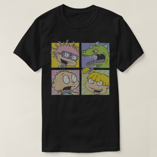 Rugratten Group Shot Bo Up T-shirt (Design voorkant)