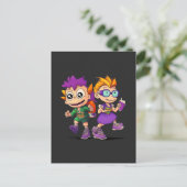 Rugratten - Reptar on the Loose: A Rugrates Advent Briefkaart (Staand voorkant)