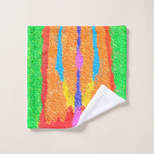 Rugs en Rags abstracte pure kunst hoogste Bad Handdoek (Wasdoekje)