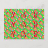 Rugs en Rags abstracte pure kunst hoogste Briefkaart (Voorkant)