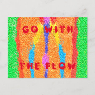 Rugs en Rags abstracte pure kunst hoogste Feestdagenkaart