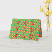 Rugs en Rags abstracte pure kunst hoogste Kaart (Gele Bloem)