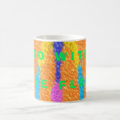 Rugs en Rags abstracte pure kunst hoogste Koffiemok (Center)