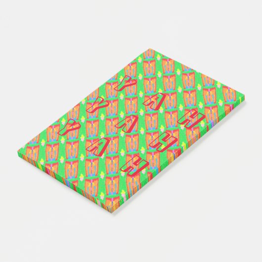 Rugs en Rags abstracte pure kunst hoogste Post-it® Notes (Schuin)