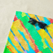 Rugs en Rags abstracte pure kunst hoogste Strandlaken (In situ)