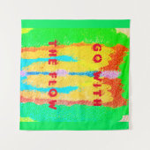 Rugs en Rags abstracte pure kunst hoogste Wandkleed (Voorkant (horizontaal))