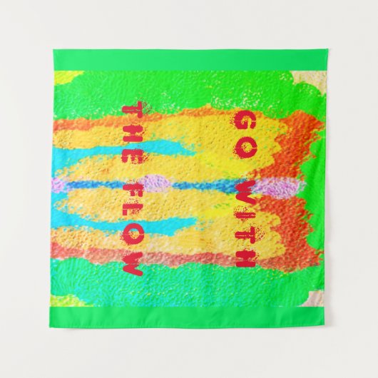 Rugs en Rags abstracte pure kunst hoogste Wandkleed (Voorkant (horizontaal))