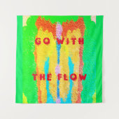 Rugs en Rags abstracte pure kunst hoogste Wandkleed (Voorkant)