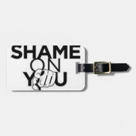 Rugverpakking en Bagagelabel met lederen riem