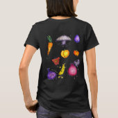 Rugvruchten in Veggies T-shirt (Achterkant)
