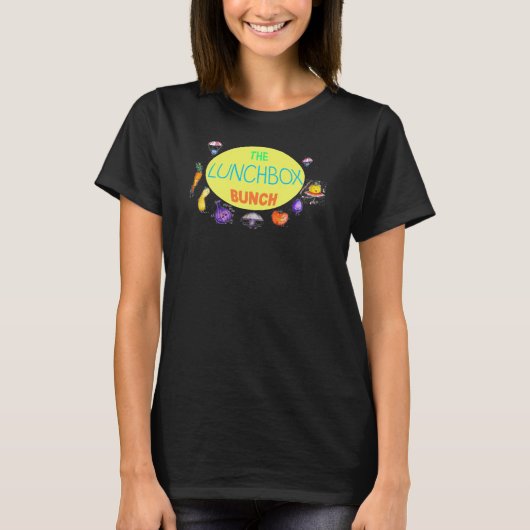 Rugvruchten in Veggies T-shirt (Voorkant)