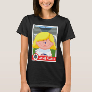  rugwervel-Baseball-dampkleding voor afspelen T-shirt