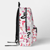 Rugzak (ao) - Vraagtekens in Reds (Links)