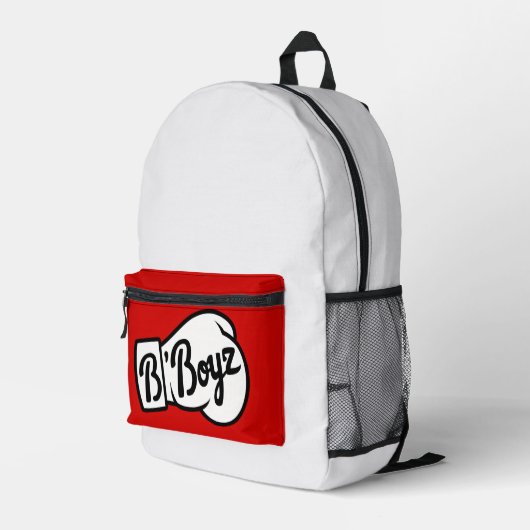Rugzak B'Boyz Lifestyle 🥊 (Achterkant Hoek Rechts)