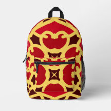 Rugzak, een elegant, kleurrijk en naadloos design 