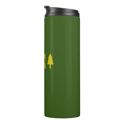 rugzak, geelsteen thermosbeker (Geroteerd rechts)