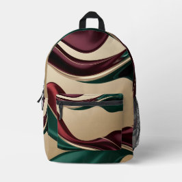 Rugzak in stijlvolle abstracte grafische vormgevin