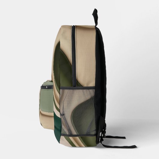 Rugzak in stijlvolle abstracte graphics (Rechts)