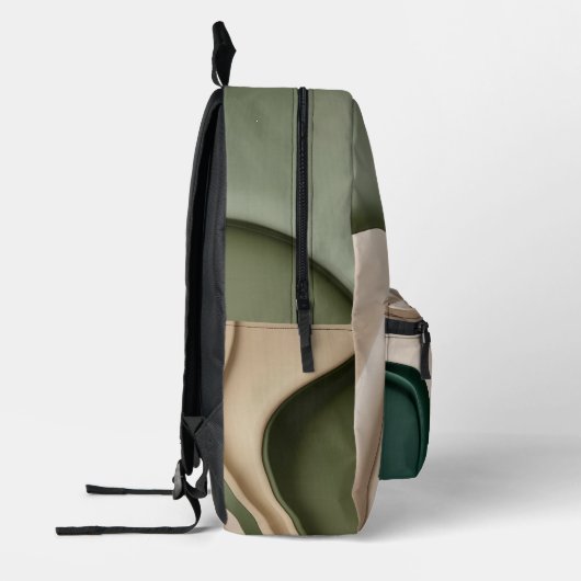 Rugzak in stijlvolle abstracte graphics (Links)