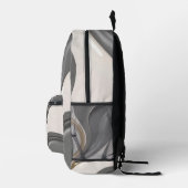 Rugzak in stijlvolle abstracte graphics (Rechts)