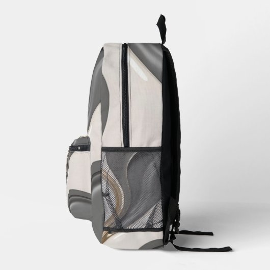 Rugzak in stijlvolle abstracte graphics (Rechts)