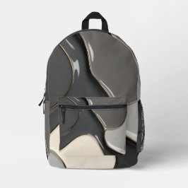 Rugzak in stijlvolle abstracte graphics